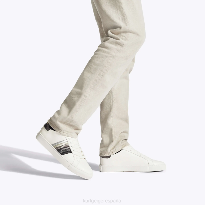 Kurt Geiger hombres londres lennon atardecer-multi 2LPR594 | calzados blanco otro